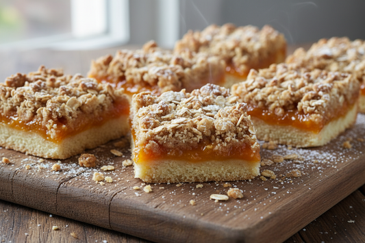Apricot Crumble Bars (Buttery, Fruity, and Perfectly Tangy)